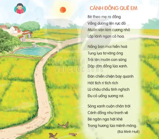 Soạn bài Cánh đồng quê em (trang 129)