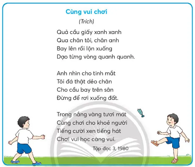 Soạn bài Chơi bóng với bố trang 47