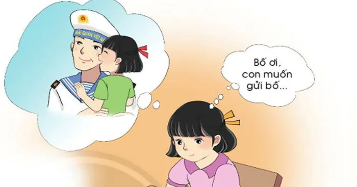 Soạn bài Thư gửi bố ngoài đảo (trang 95)