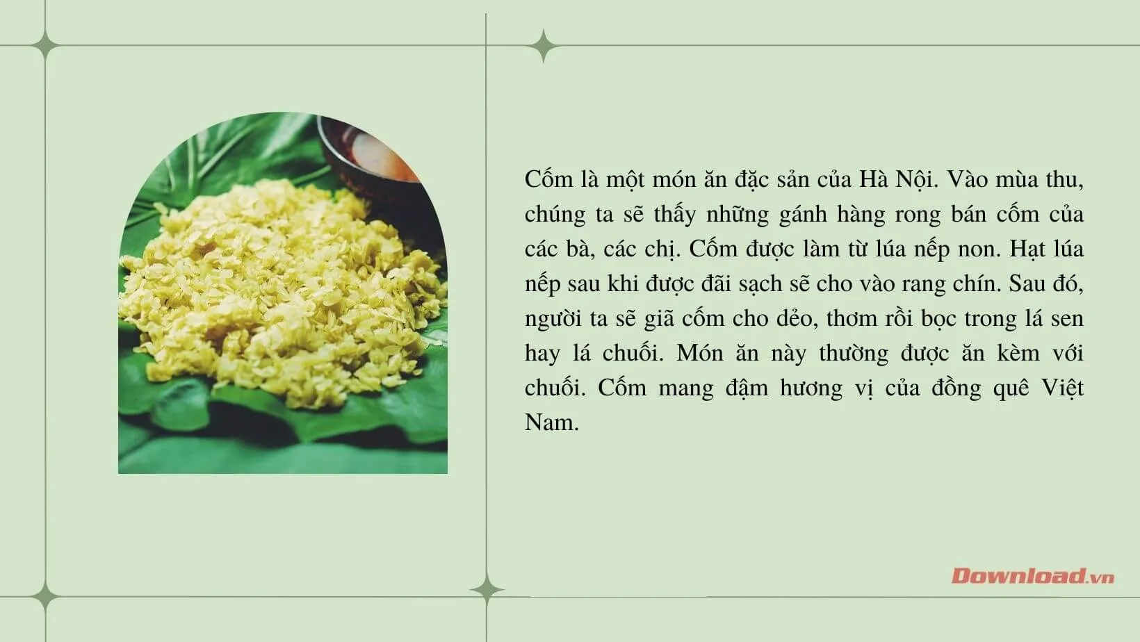 Tập làm văn lớp 2: Viết 4 – 5 câu giới thiệu một loại bánh hoặc một món ăn của quê hương