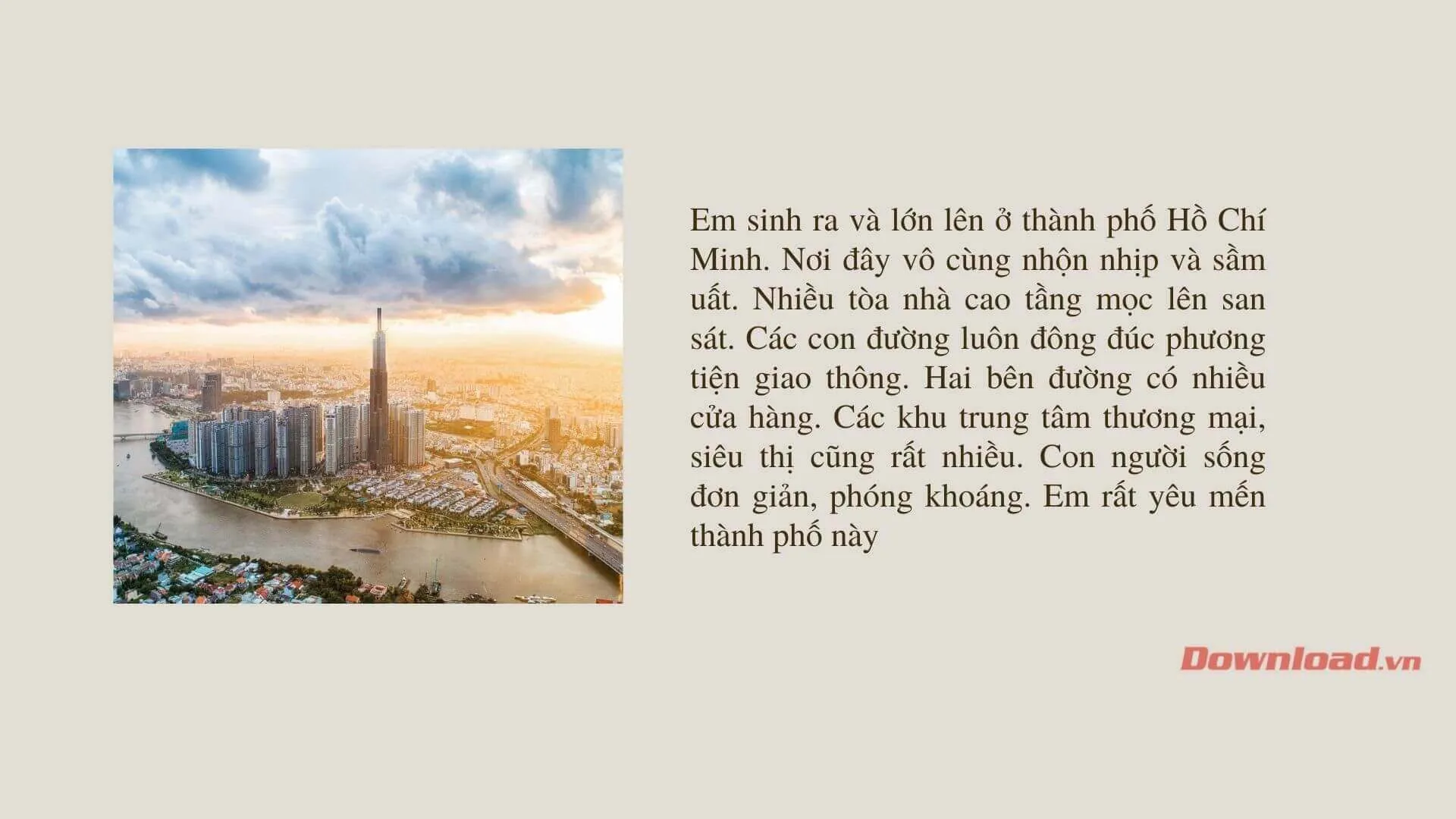 Tập làm văn lớp 3: Kể những điều em biết về nông thôn hoặc thành thị (35 mẫu)