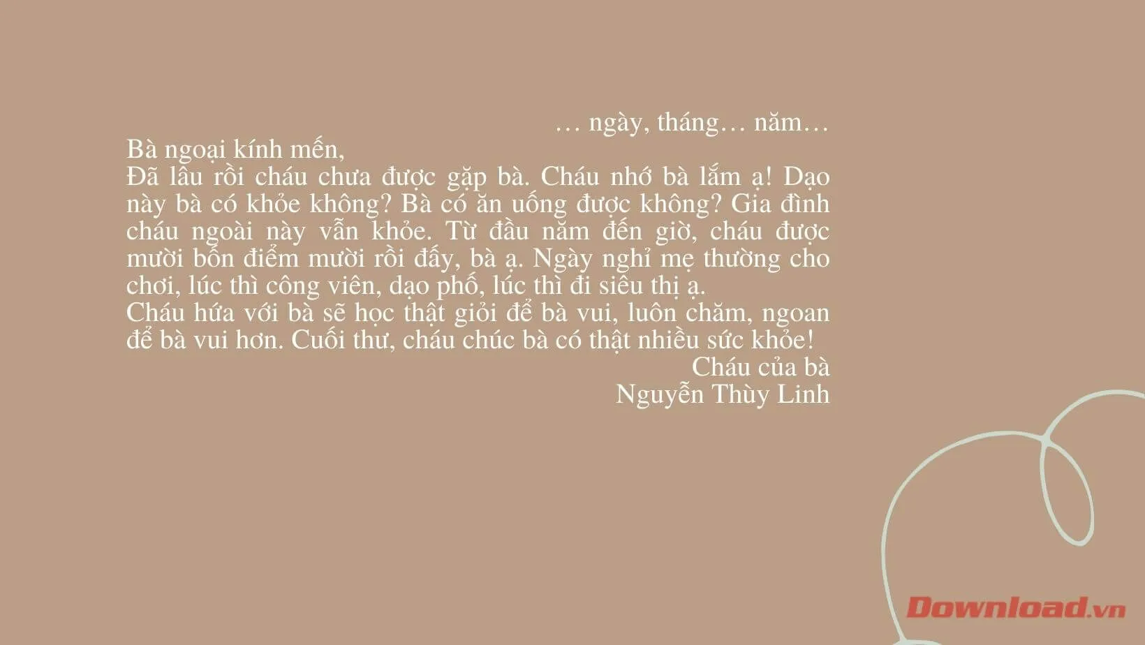 Tập làm văn lớp 3: Viết thư cho người thân để thăm hỏi và kể về việc học tập, rèn luyện