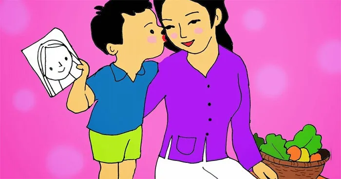 Tập làm văn lớp 5: Kết bài mở rộng Tả mẹ (9 mẫu)