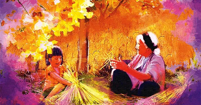 Tập làm văn lớp 5: Mở bài gián tiếp Tả bà (6 mẫu)