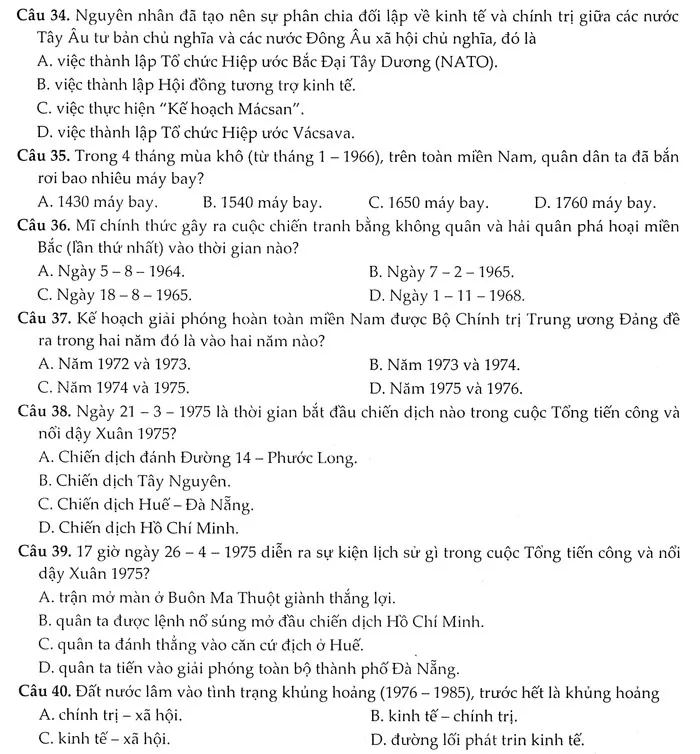 Thủ thuật giải nhanh đề thi trắc nghiệm các môn Khoa học xã hội trong kỳ thi THPT quốc gia