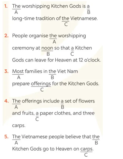 Tiếng Anh 8 Unit 5: A Closer Look 2