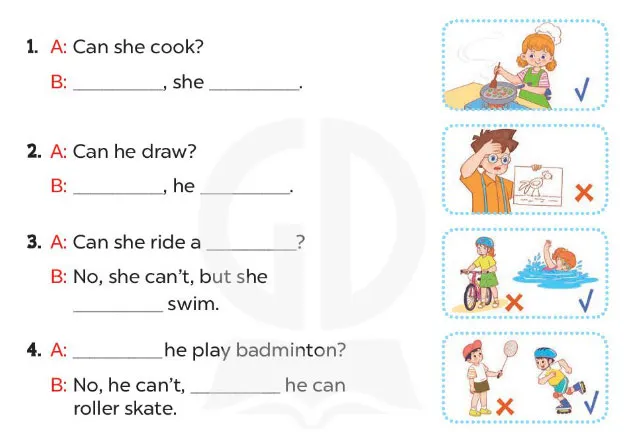 Tiếng Anh lớp 4 Unit 5: Lesson 2