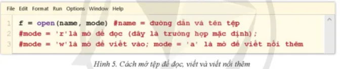 Tin học 11 Bài 3: Thực hành về tệp, mảng và danh sách