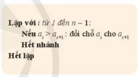 Tin học 7 Bài 4: Sắp xếp nổi bọt