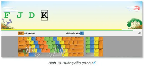 Tin học lớp 4 Bài 11B: Thực hành luyện tập gõ bàn phím