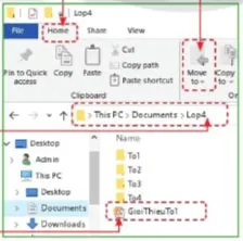 Tin học lớp 4 Bài 2: Di chuyển, sao chép thư mục và tệp