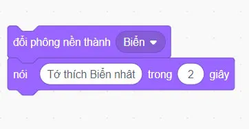 Tin học lớp 4 Bài 3: Tạo chương trình có phông nền thay đổi