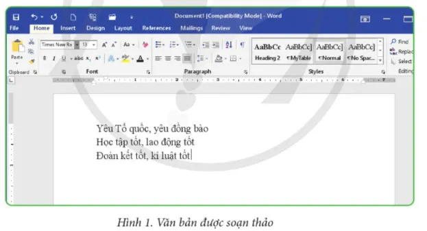 Tin học lớp 4 Bài 3: Thực hành mở tệp, soạn thảo và lưu tệp văn bản