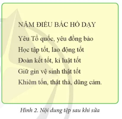 Tin học lớp 4 Bài 3: Thực hành mở tệp, soạn thảo và lưu tệp văn bản