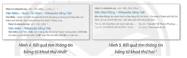 Tin học lớp 4 Bài 4: Tìm kiếm thông tin trên Internet