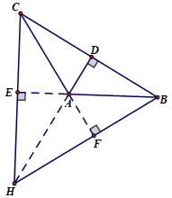 Tính chất trực tâm trong tam giác: Lý thuyết và các dạng bài tập