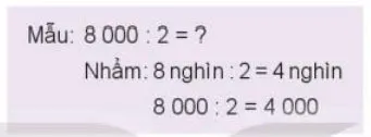 Toán 3 Bài 57: Chia số có bốn chữ số cho số có một chữ số