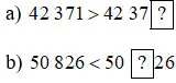 Toán 3 Bài 60: So sánh các số trong phạm vi 100 000