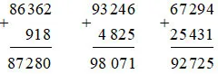 Toán 3 Bài 63: Phép cộng trong phạm vi 100 000