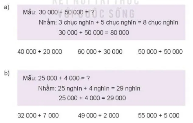 Toán 3 Bài 63: Phép cộng trong phạm vi 100 000