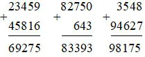 Toán 3 Bài 63: Phép cộng trong phạm vi 100 000