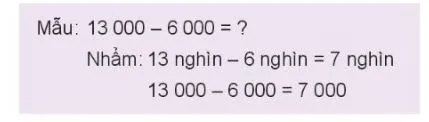 Toán 3 Bài 64: Phép trừ trong phạm vi 100 000