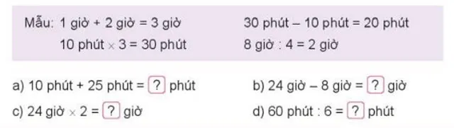 Toán 3 Bài 66: Xem đồng hồ. Tháng – năm