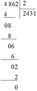 Toán 3: Chia cho số có một chữ số trong phạm vi 100 000