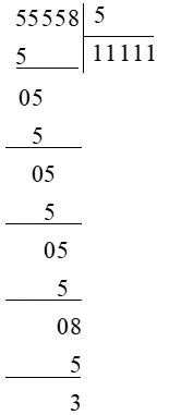 Toán 3: Chia cho số có một chữ số trong phạm vi 100 000