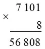 Toán 3: Nhân với số có một chữ số (có nhớ)