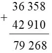 Toán 3: Phép cộng trong phạm vi 100 000