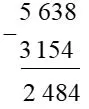 Toán 3: Phép trừ trong phạm vi 100 000