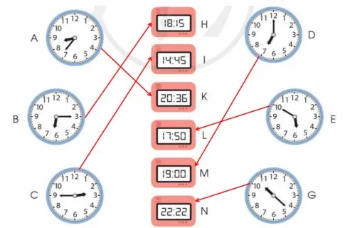 Toán 3: Thực hành xem đồng hồ (tiếp theo)