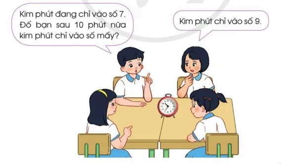 Toán 3: Thực hành xem đồng hồ (tiếp theo)