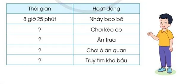 Toán 3: Thực hành xem đồng hồ