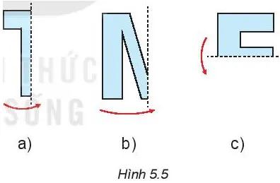 Toán 6 Bài 21: Hình có trục đối xứng