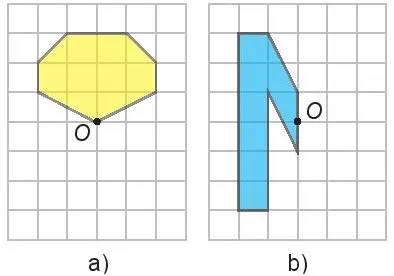 Toán 6 Bài 22: Hình có tâm đối xứng