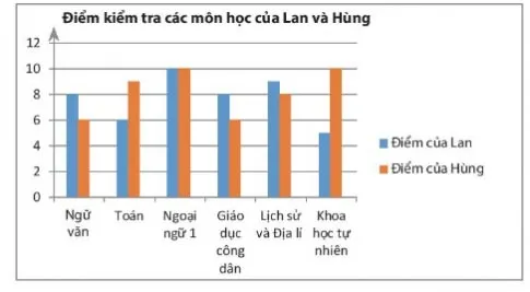 Toán 6 Bài 4: Biểu đồ cột, Biểu đồ cột kép