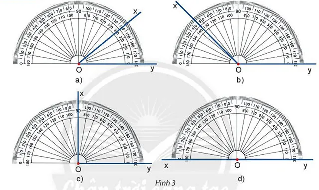 Toán 6 Bài 7: Số đo góc. Các góc đặc biệt