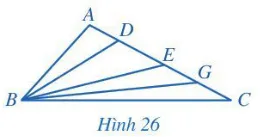 Toán 7 Bài 2: Quan hệ giữa góc và cạnh đối diện. Bất đẳng thức tam giác