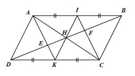 Toán 8 Bài 4: Hình bình hành – Hình thoi