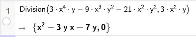 Toán 8 Thực hiện tính toán trên đa thức với phần mềm GeoGebra