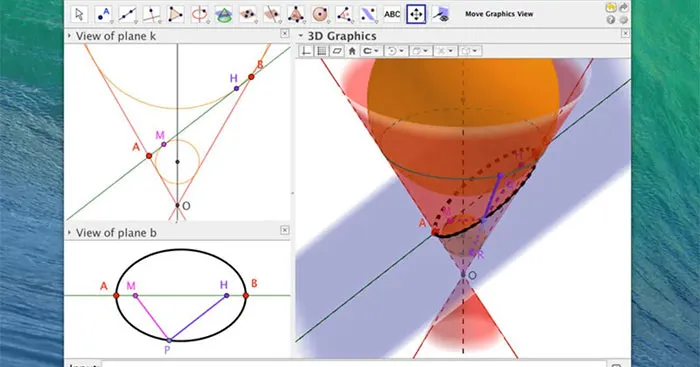 Toán 8 Vẽ hình đơn giản với phần mềm GeoGebra