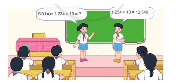 Toán lớp 4 Bài 36: Nhân với 10, 100, 1 000,…