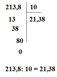 Toán lớp 5: Chia một số thập phân cho 10, 100, 1000, … trang 65