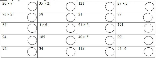 Tuyển tập đề thi Violympic Toán lớp 3 vòng 1 đến vòng 19