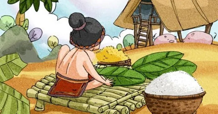 Văn mẫu lớp 6: Tóm tắt truyện Bánh chưng, bánh giầy (20 mẫu)