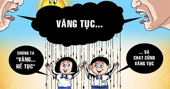 Văn mẫu lớp 9: Dàn ý Nghị luận về hiện tượng nói tục chửi thề của học sinh