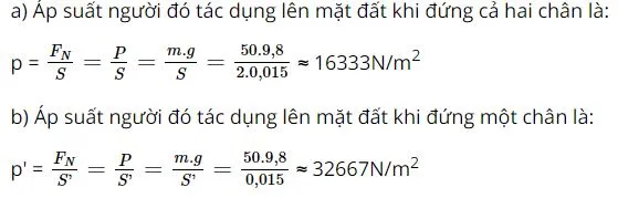 Vật lí 10 Bài 34: Khối lượng riêng. Áp suất chất lỏng