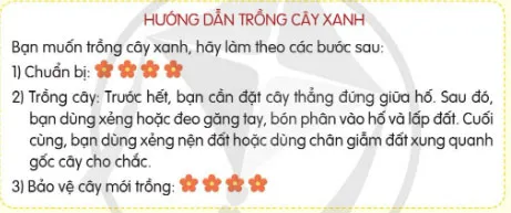 Viết: Viết hướng dẫn thực hiện một công việc – Tiếng Việt 4 Cánh diều